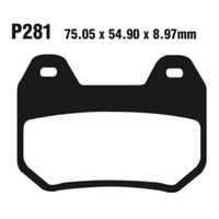 Rear Organic Brake Pads for BMW K1200LT 1998