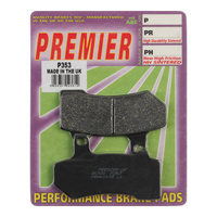 Front Organic Brake Pads for Harley Davidson FLHRS Road King Custom 2004-2006