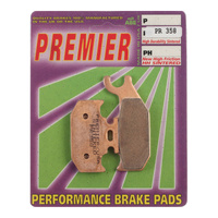 Front Left Organic Brake Pads for Suzuki LTA400F Kingquad 4WD 2008-2020