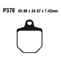 Front Organic Brake Pads for KTM 450 SMR 2007