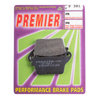 Rear Organic Brake Pads for Kawasaki ZX1000 (ZX10R ABS) 2017