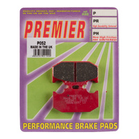 Rear Organic Brake Pads for Yamaha WR500Z 1992-1993