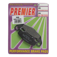 Rear Organic Brake Pads for Kawasaki KR1S 1989-1990
