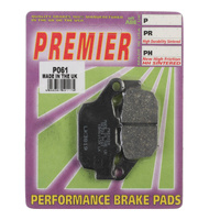 Rear Organic Brake Pads for Triumph Bonneville Bobber 2017-2021