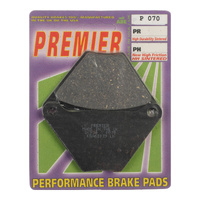 Front Organic Brake Pads for Harley Davidson FLH 1200 Touring 1977-1978