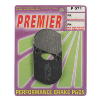Front Organic Brake Pads for Harley Davidson FXEF 1200 Fat Bob 1979