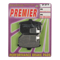Rear Organic Brake Pads for Harley Davidson FXST 1340 Softail Standard 1984-1986