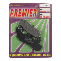 Rear Organic Brake Pads for Suzuki DR750S 1989-1991