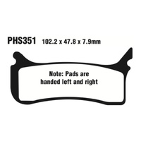 Front HH Sintered Brake Pads for Husaberg FS450/FS-C450/FS-E450 Motard 2004
