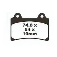Front HH Sintered Brake Pads for Yamaha FZR400 RR 1987-1990