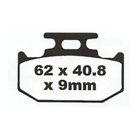 Rear HH Sintered Brake Pads for Kawasaki KDX250 1991-1993