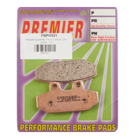 Rear HH Sintered Brake Pads for Harley Davidson FLDE Deluxe 2018-2020
