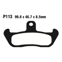 Front Sintered Brake Pads for Husqvarna TC610 1991