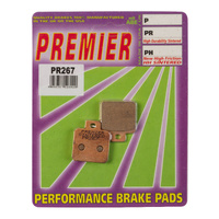 Rear Sintered Brake Pads for Hyosung TE100 2005-2007