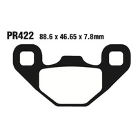 Rear Sintered Brake Pads for Polaris RZR 170 2009-2014