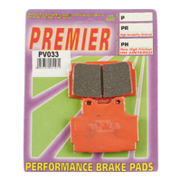 Rear V-Semi Sintered Brake Pads for Yamaha FZS600 Fazer 1998-2004