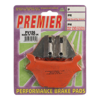 Rear V-Semi Sintered Brake Pads for FXD Dyna Super Glide 1993-1999