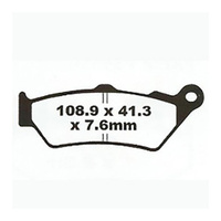 Rear V-Semi Sintered Brake Pads for Victory V92C 2000-2001