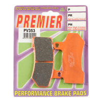 Rear V-Semi Sintered Brake Pads for FLHTCU Electra Glide Ultra Classic 2008-2012