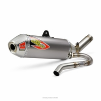Pro Circuit T-6 Stainless Steel/Ti Exhaust Muffler System for Honda CRF450X 2019-2022