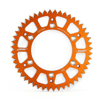 RHK 49 Tooth Orange Rear Warrior Alloy Sprocket for KTM 450 SX-F 2003-2024