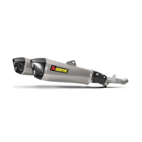 Akrapovic Titanium Slip-On Racing Exhaust System for Kawasaki ZZR 1400 2012-2020