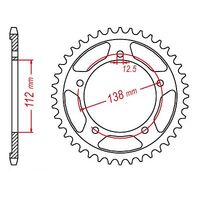 MTX 41 Tooth Rear Sprocket for Honda CBR500R 2013-2018