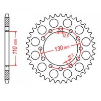 MTX 44 Tooth Rear Sprocket for Kawasaki VN250 Eliminator 1999