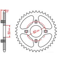 MTX 44 Tooth Rear Sprocket for Honda XL75 1978