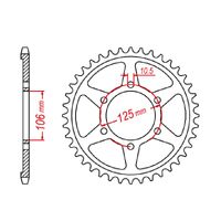 MTX 41 Tooth Rear Sprocket for Triumph Bonneville T100 2017-2018