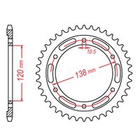 MTX 40 Tooth Rear Sprocket for Honda CBR300R/ABS SPECIAL EDITION 2015-2016