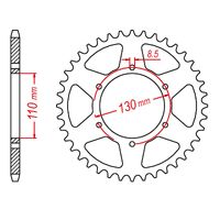 MTX 48 Tooth Rear Sprocket for Honda XL250 1971-1975