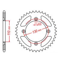 MTX 52 Tooth Rear Sprocket for Honda CR80R 1986-2002