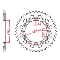 MTX 50 Tooth Rear Sprocket for Honda XR650L 1993-2012