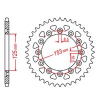 MTX 52 Tooth Rear Sprocket for Honda CR500R ENDURO 2003