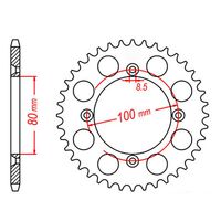 MTX 49 Tooth Rear Sprocket for Honda CRF125F 2013-2023