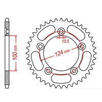 MTX 36 Tooth Rear Sprocket for Ducati 749 2004-2006