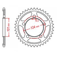 MTX 37 Tooth Rear Sprocket for KTM 990 Super Duke 2004-2013
