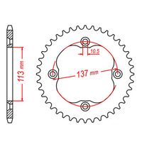 MTX 40 Tooth Rear Sprocket for Suzuki LTZ400 Quadsport 2009-2014
