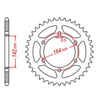 MTX 46 Tooth Rear Sprocket for Hyosung GT250R 2005-2017