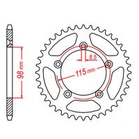MTX 46 Tooth Rear Sprocket for KTM 65 SX 2012-2013