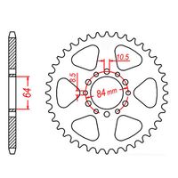 MTX 47 Tooth Rear Sprocket for Suzuki DR200S 2012-2022