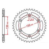 MTX 45 Tooth Rear Sprocket for GasGas EC300 2007