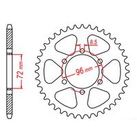 MTX 46 Tooth Rear Sprocket for Suzuki SP250 1982-1985
