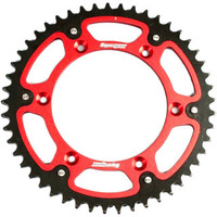 Supersprox 46 Tooth Red Rear Stealth Sprocket for Honda CB400 SUPER FOUR ABS 2008-2016