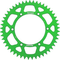 Supersprox 48 Tooth Green Rear Alloy Sprocket for Kawasaki KLX450R 2008-2023