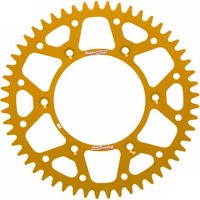 Supersprox 50 Tooth Gold Rear Alloy Sprocket for Gas-Gas XC300 2017-2020
