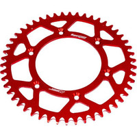 Supersprox 50 Tooth Red Rear Alloy Sprocket for Honda CRF150RB Big Wheel 2007-2023