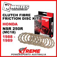 Whites Honda NSR250R MC18 1988-1989 Clutch Fibre Friction Disc Kit