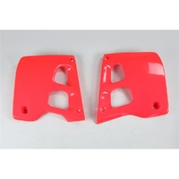 UFO Red Radiator Shrouds for Honda CR 250 1990-1991